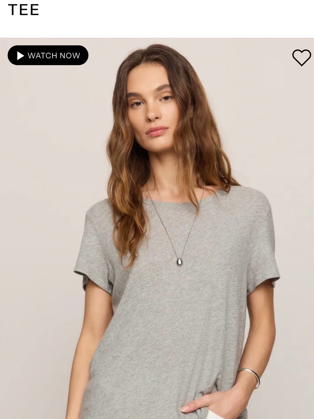 FOUNDATION PREMIUM SLUB $38.00
TEE